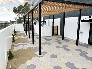 Hexagonal Pavers 1